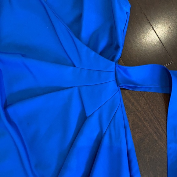 Ark & Co royal blue structured tie dress. Size 0 - Picture 3 of 8